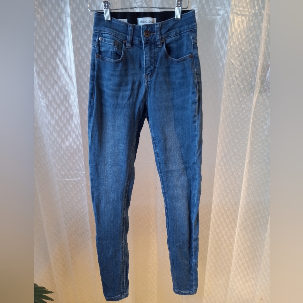 Tribal Jeans Sophia Curvy Skinny Size 2